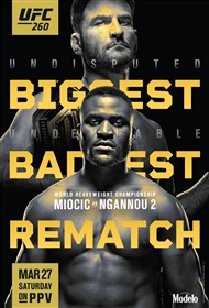 UFC 260: Miocic vs Ngannou en